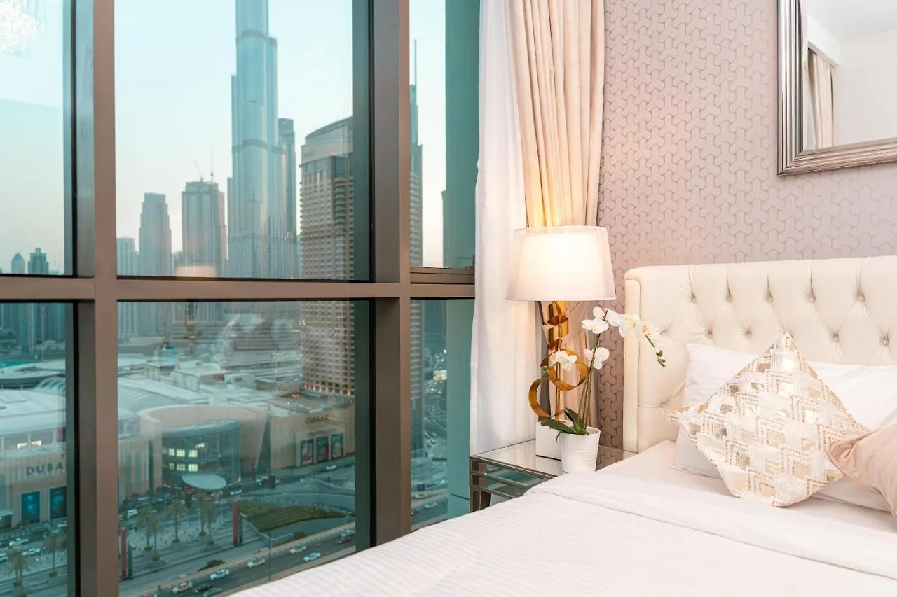Elite Royal Apartment - Panoramic Full Burj Khalifa, Fountain & Skyline View - Aced Direct Connection To Dubai Mall - Governor